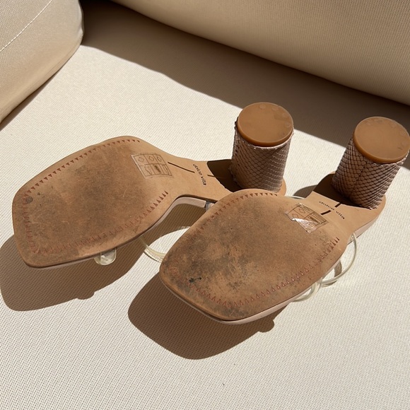 Dolce Vita Noles Heels in Nude Crystal (7) - Picture 11 of 11